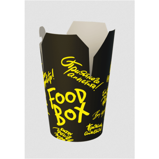 TIGRO FOOD BOX FB500 100%Papier 500ml A'50 K/10 -zdjęcie numer 1