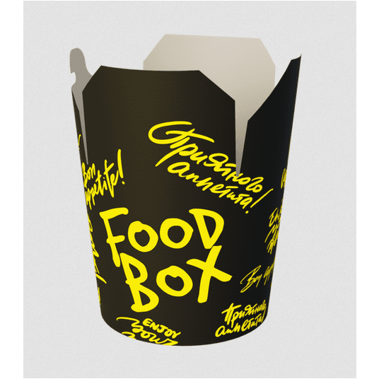 TIGRO FOOD BOX FB750 100%Papier 750ml A'50 K/10 -zdjęcie numer 1