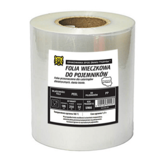 TIGRO NOVISEAL Folia U966 185mm250m 52 EASY PEEL -zdjęcie numer 1