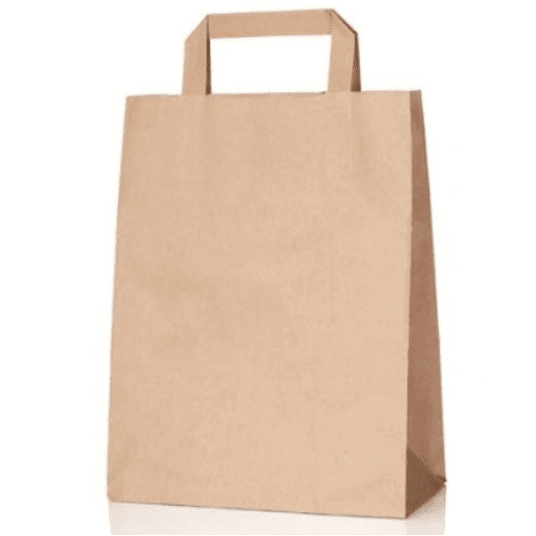 Torba papier UCHO PŁASKIE 320x160x420mm K/200szt -zdjęcie numer 1