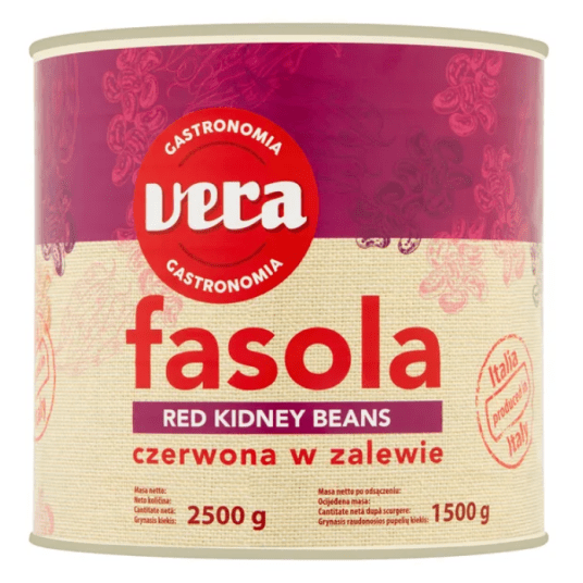 VERA Fasola CZERWONA 2500/1500g -zdjęcie numer 1