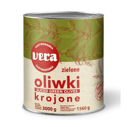 VERA Oliwki zielone cięte 3000g PUSZKA -zdjęcie numer 1