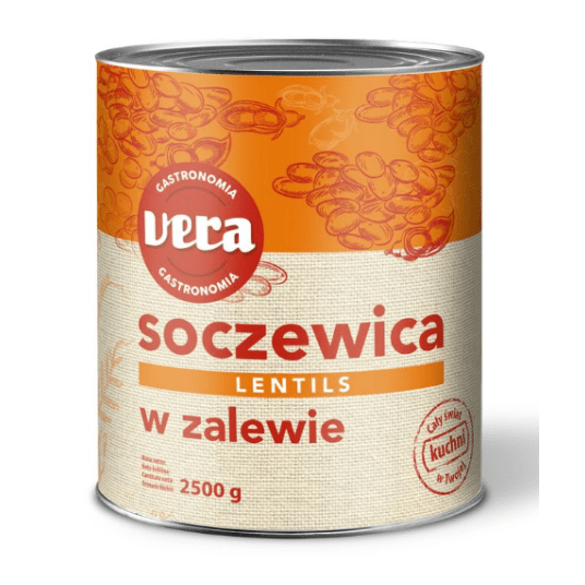 VERA Soczewica Puszka 2500/1500g -zdjęcie numer 1