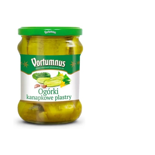 VT Ogórki kanapkowe plastry 470g -zdjęcie numer 1