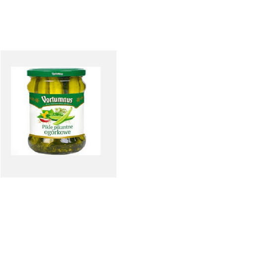 VT Pikle ogórkowe pikantne 470g K/8 -zdjęcie numer 1