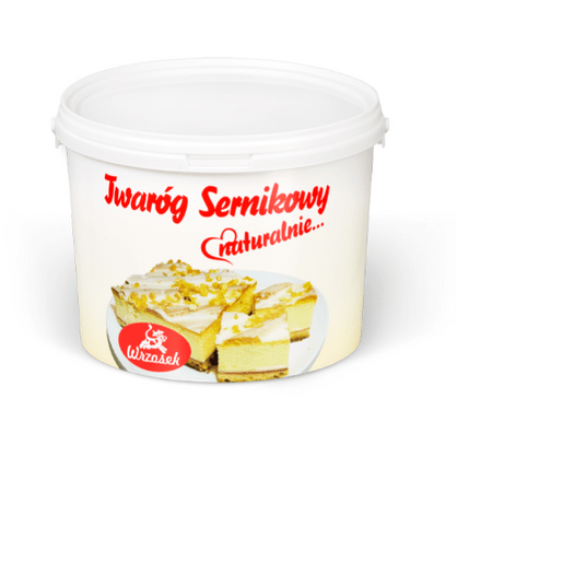 WRZOSEK Twaróg Sernikowy 14%-10kg. -zdjęcie numer 1