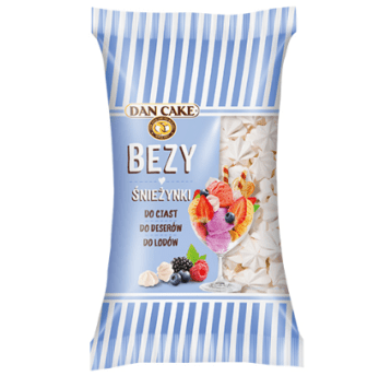 BAK Bezy śnieżynki 100g Dan Cake (564) K/20
