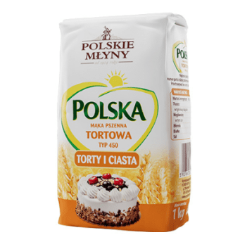 BAK Mąka Polska tortowa pszenna typ 450 1kg K/10