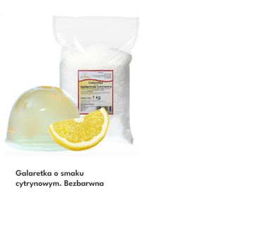BOWIKA Galaretka o smaku cytrynowym bezbarwna a'1k