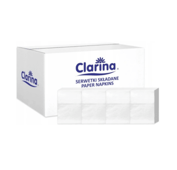 CLARINA Serwetka do dyspensera 17X17 biała K/2000