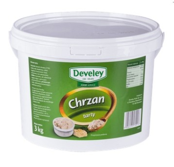DEVE Chrzan tarty 1 KG WIADERKO