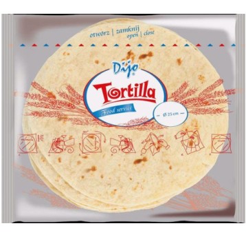DEVE TORTILLA Horeca 25cm 18szt/8k DIJO