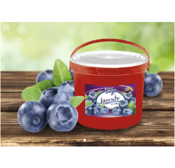 DIJO Jagoda w żelu 55% 3,2kg WIADRO