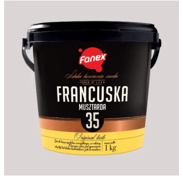 FANEX Musztarda Francuska 1kg wiaderko
