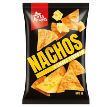 FANEX Nachos Cheese 500g TRES AMIGOS K/12