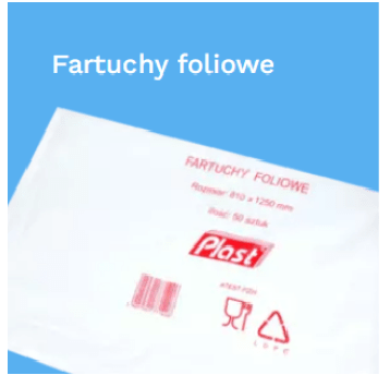 Fartuch foliowy jednorazowy A'50 K/20