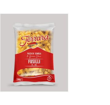 Ferrara makaron FUSILLI 0,5kg świderek folia