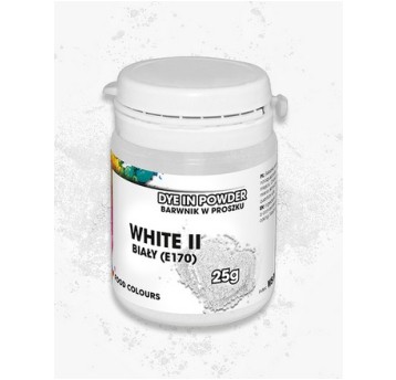 Food Barwnik Biały węglan wapnia 25g WS-P-086