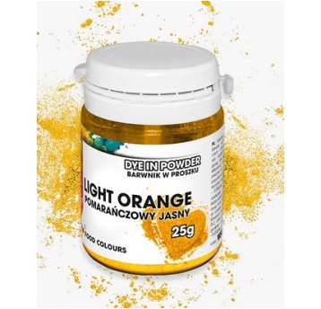 Food Barwnik Pomarańczowy Jasny 25g WS-P-008
