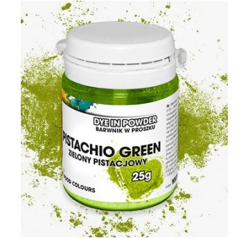 Food Barwnik Zieleń Pistacjowa 25g WS-P-049