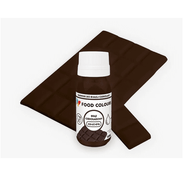 Food płyn OS-LC-076 Chocolate Brown 18ml Brąż czek