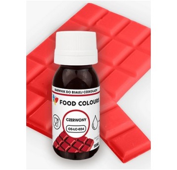 Food płyn Red OS-LC-024 18ml Czerwony do mas tł.