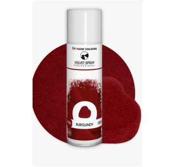 Food V12b - Velvet Spray Burgundy 250ml