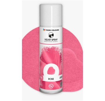 Food V15b-1 Velvet spray ROSE 100ml różowy zamsz