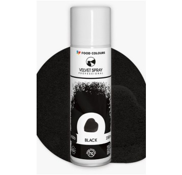 Food V50b-1 Velvet BLACK 100 ml czarny zamsz