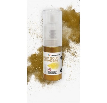 Food WS-P-185-N NEW GOLD Shimmering PUMP spray 10g