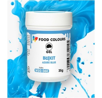 Food Żel Błękit WSG-060 Azure Blue 35g
