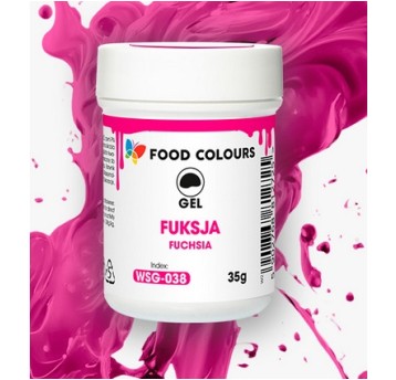 Food Żel Fuksja WSG-038 Fuchsia 35g
