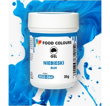 Food Żel Niebieski WSG-064 Blue 35g