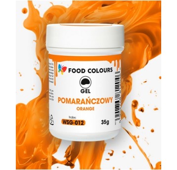 Food Żel Pomarańczowy WSG-012 Orange 35g