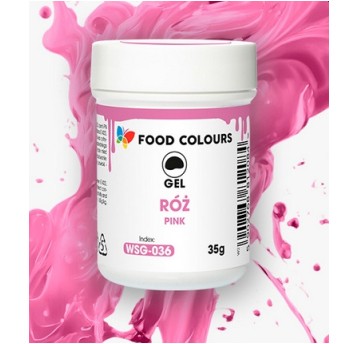Food Żel Róż WSG-036 Pink 35g