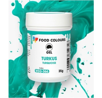 Food Żel Turkus WSG-066 Turquoise 35g