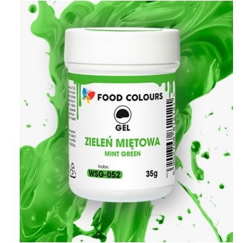 Food Żel Zieleń Miętowa WSG-052 Mint Green 35g