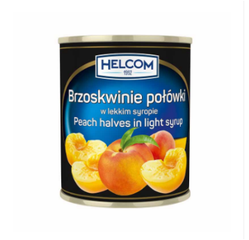 HELCOM Brzoskwinie w syropie połówki 2,65L K/6