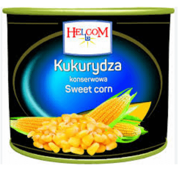 HELCOM Kukurydza konserwowa 2650ml 2,5/1,6kg