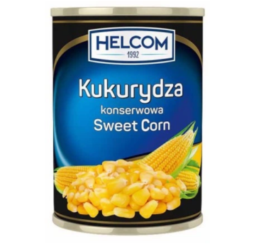 HELCOM Kukurydza konserwowa 425/250g EO K/12
