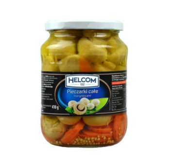 HELCOM Pieczarki marynowane całe 720ml 680/350g