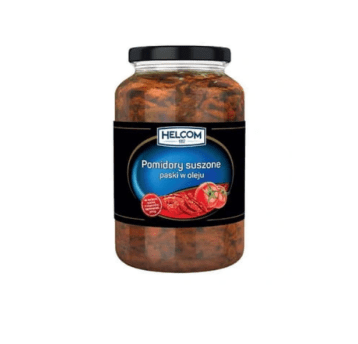 HELCOM Pomidor suszony połówki w oleju 4,1kg/2,5kg