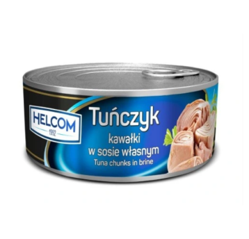 HELCOM Tuńczyk kawałki w sosie własnym 170g