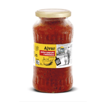KIER AJVAR pasta z papryki i bakłażana 720ml K/8