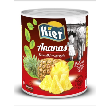 KIER Ananas KOSTKA 3035g/1840g