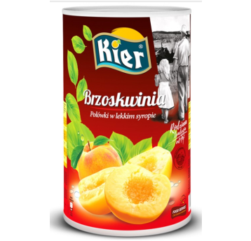 KIER Brzoskwinia 4100g/2400g połówka K/3