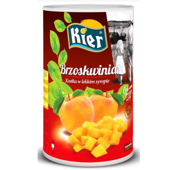 KIER Brzoskwinia 4200g/3000g kostka REGULARNA
