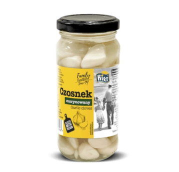 KIER Czosnek marynowany 190g