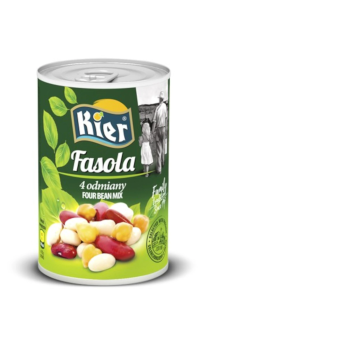 KIER Fasola 4 odmiany 400g/240g