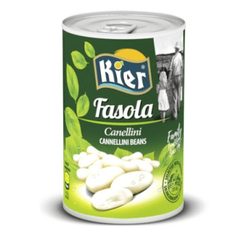 KIER Fasola Biała 400g/240g
